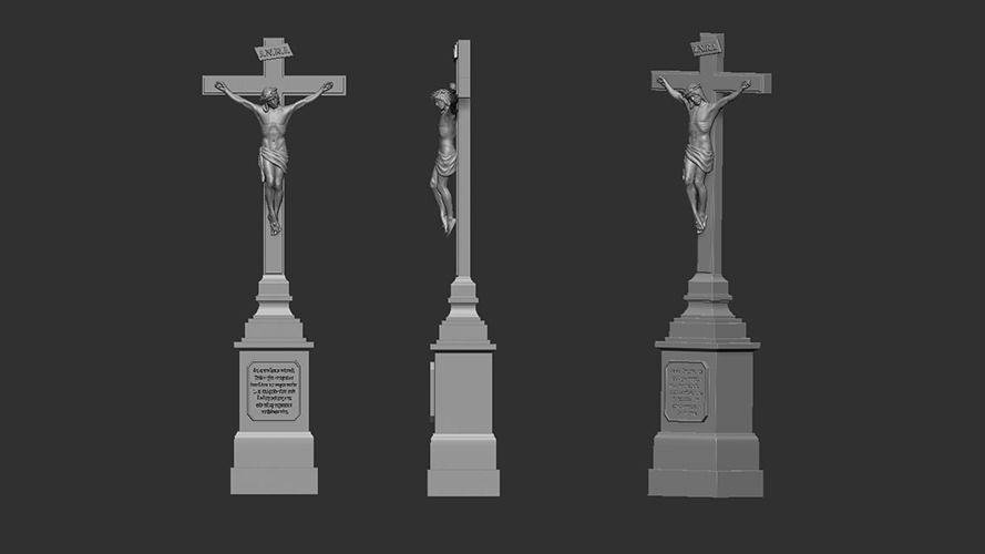 1:48 Jesus Christ on the cross