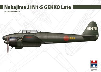 1:72 Nakajima J1N1-S Gekko Late