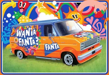 1:25 Ford Custom Van Fanta (1977)