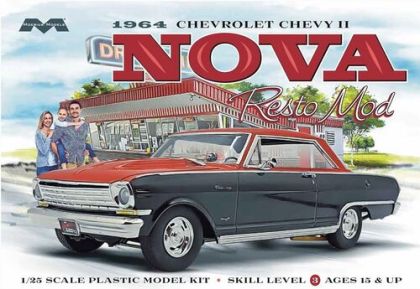 1:25 Chevy II Nova Resto Mod Car