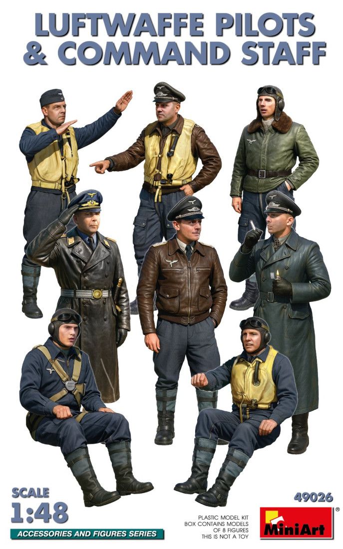 1:48 LUFTWAFFE PILOTS & СOMMAND STAFF
