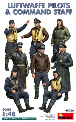 1:48 LUFTWAFFE PILOTS & СOMMAND STAFF
