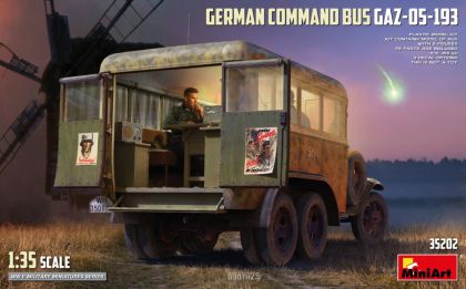 1:35 GERMAN COMMAND BUS GAZ-05-193