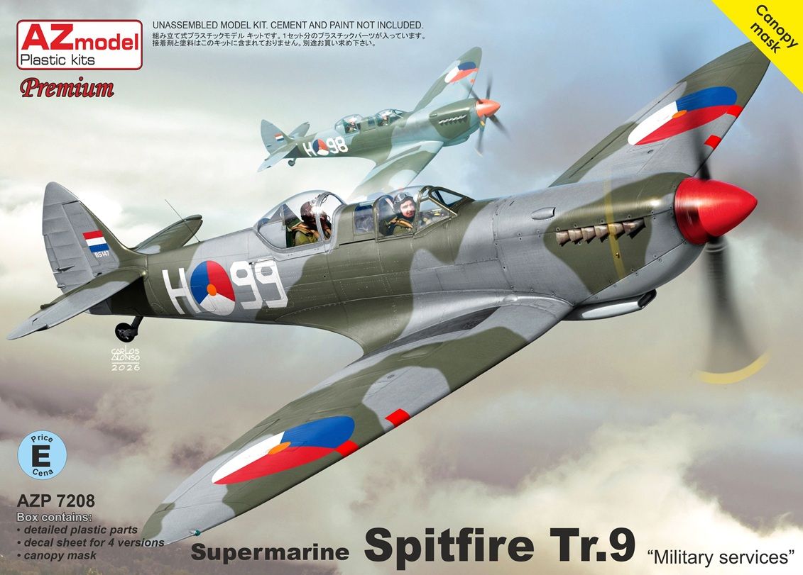 1:72 Spitfire Tr.9 „Military services“