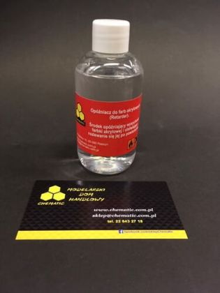 Retarder for acrylic paints