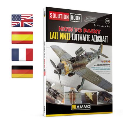 How to Paint Late WWII Luftwaffe Solution Book (Multilingual)