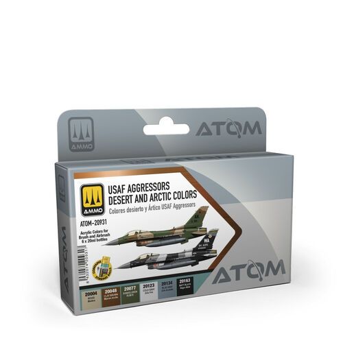 USAF Aggressors Desert and Artic Colors Set