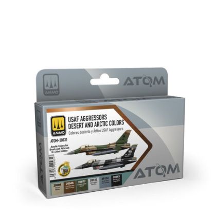 USAF Aggressors Desert and Artic Colors Set