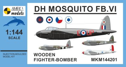 1:144 de Havilland Mosquito FB.VI - Wooden Fighter-Bomber