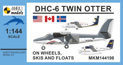 1:144 DHC-6 Twin Otter - On Wheels, Skis and Floats
