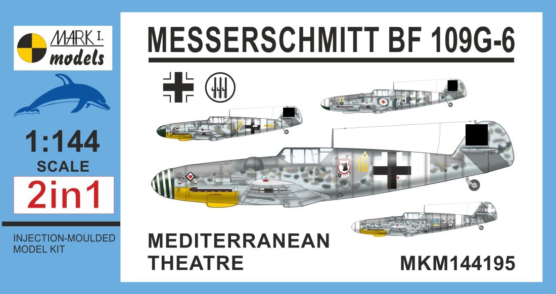 1:144 Messerschmitt Bf 109G-6 ‘Mediterranean Theatre’