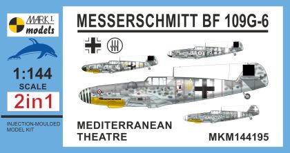 1:144 Messerschmitt Bf 109G-6 ‘Mediterranean Theatre’