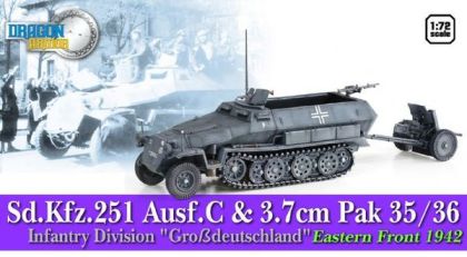 1:72 Sd.Kfz.251 Ausf.C with 3.7cm Pak 35/36, 