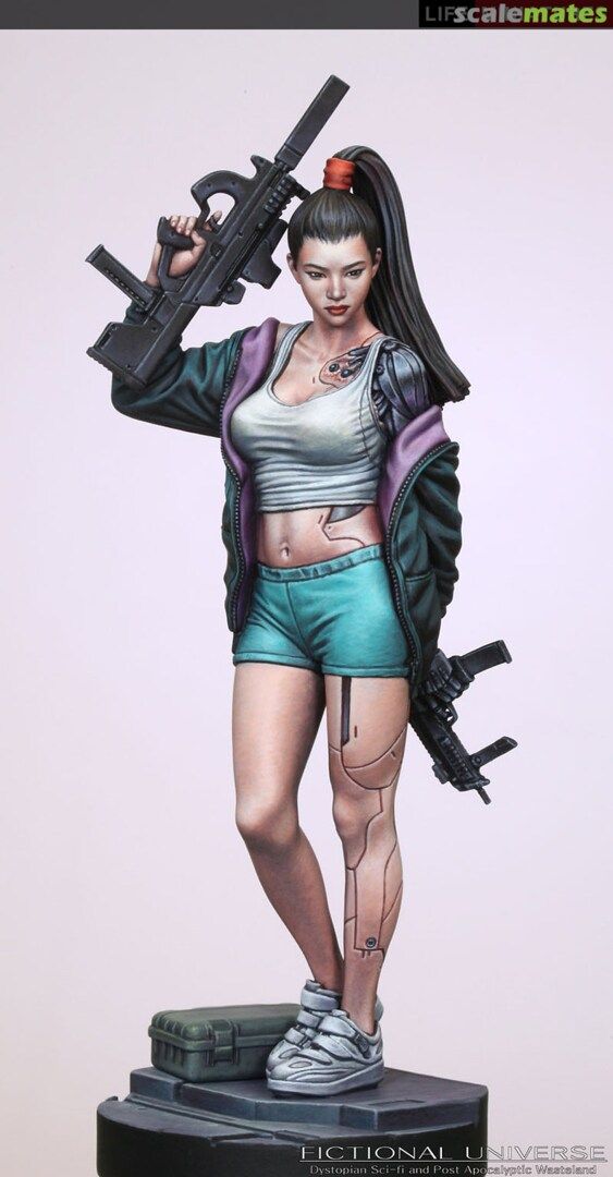 75mm Scale Bad Blood Vol. 2 Standing Figure w/Scenic Resin