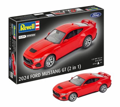 1:25 Ford Mustang GT 2024 (2 in 1) Click-System