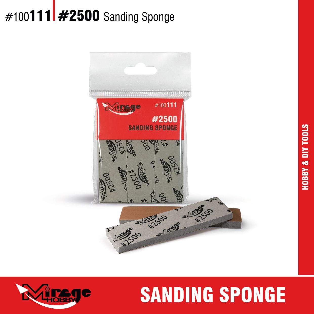 Sanding Sponge #2500 (6 pcs)