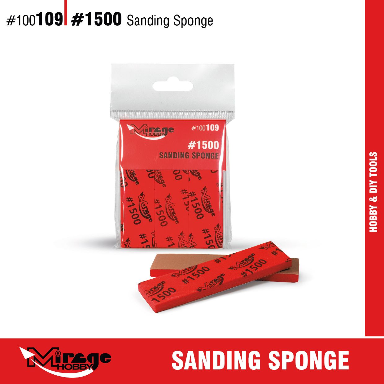 Sanding Sponge #1500 (6 pcs)
