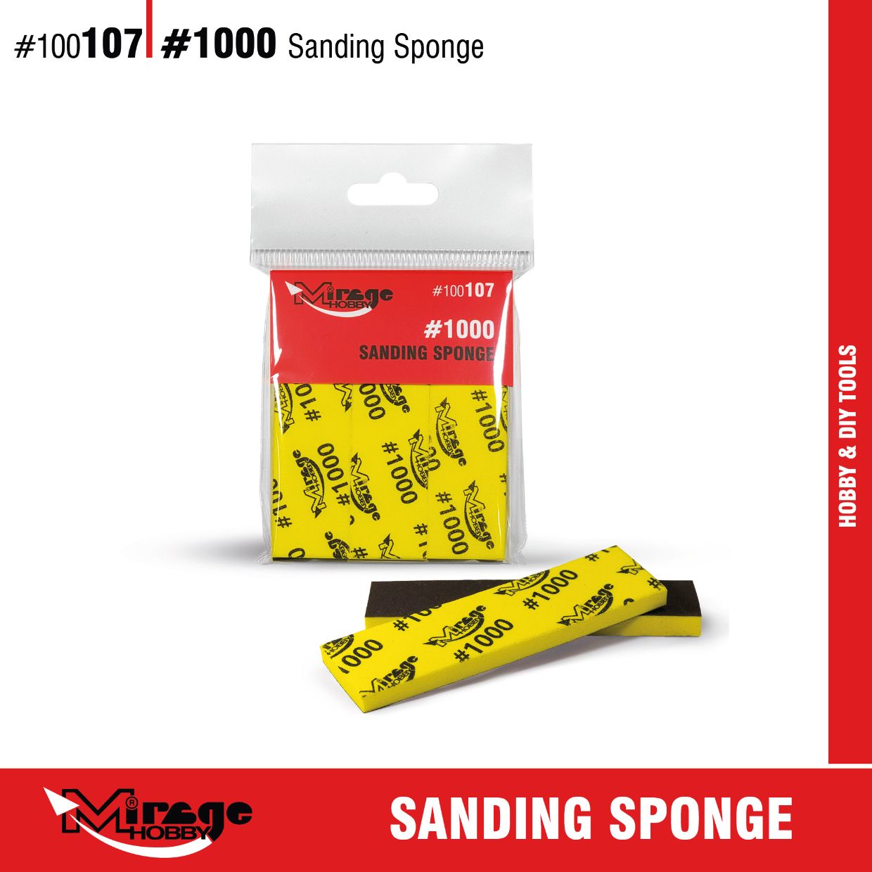 Sanding Sponge #1000 (6 pcs)