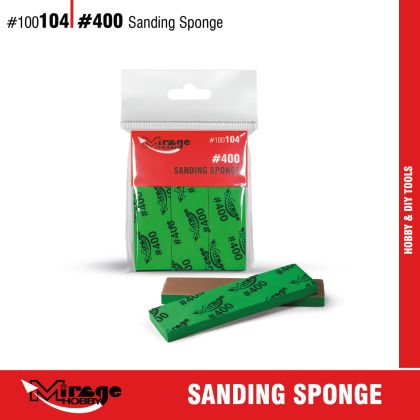 Sanding Sponge #400 (6 pcs)