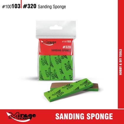Sanding Sponge #320 (6 pcs)