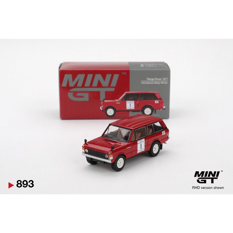 1:64 Land Rover Range Rover #1 Winner International Hill Rally 1971