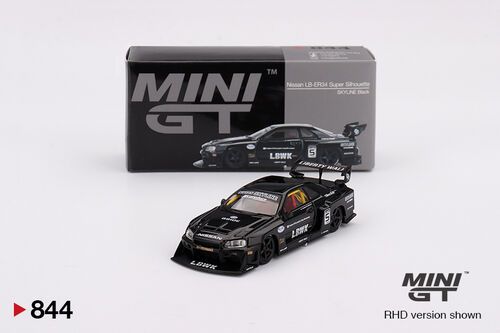 1:64 Nissan GT-R LB-ER 34 Super Silhouette 2024 Black