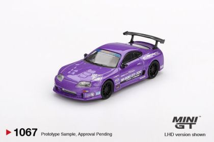 1:64 Toyota Supra (A80) GT-300 - Top Secret Purple (Blister)