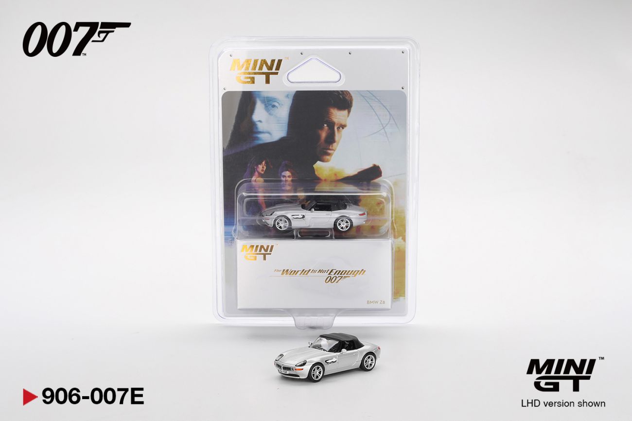 1:64 BMW Z8 from 'The World Is Not Enough' James Bond 007 Movie (English Version)
