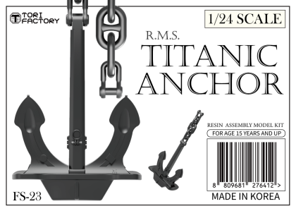 1:24 Titanic Anchor Display