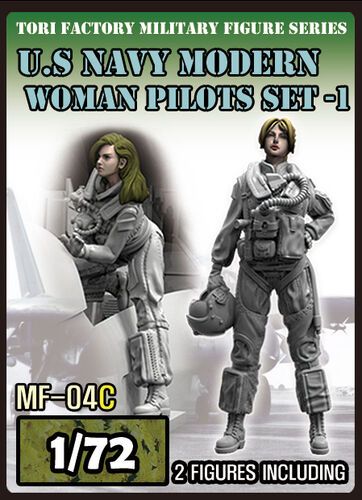 1:72 USAF Modern Woman Pilot Set (2 Figures)