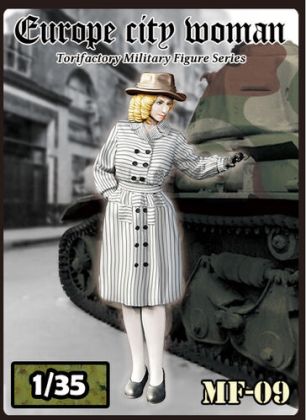 1:35 Europe City Woman (1 Figure)