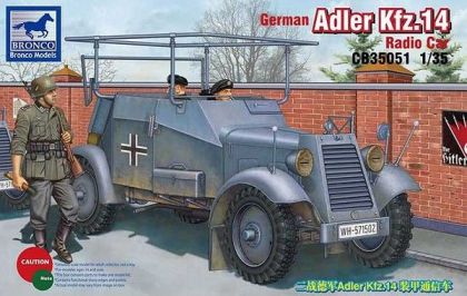 1:35 German Adler Kfz.14 Radio Car