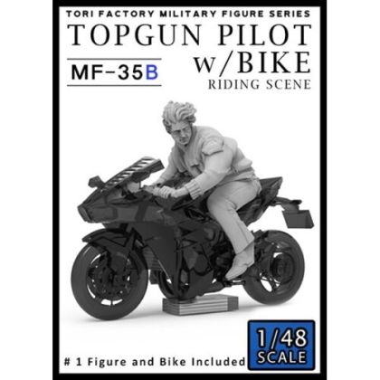 1:48 Top Gun Pilot with Bike Riding Scene