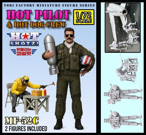1:72 Hot Pilot & Hot Dog Crew