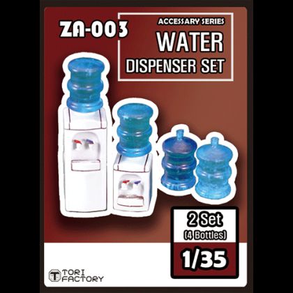1:35 Water Dispenser Set (4 Bottles)