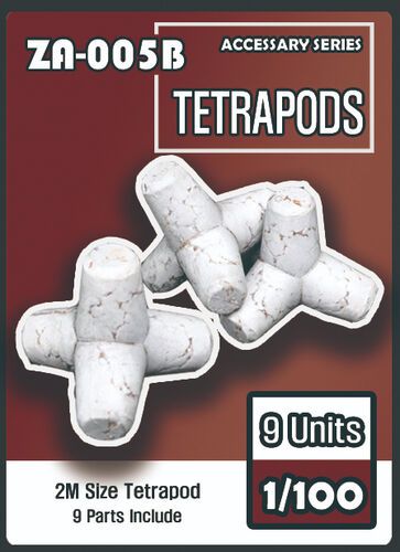1:100 Tetrapods (9 Units)
