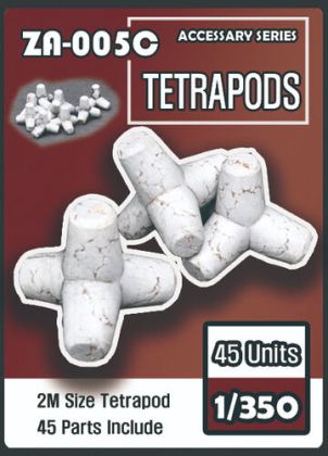 1:350 Tetrapods (45 Units)