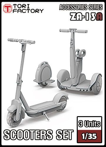 1:35 Scooters Set (3 Units)