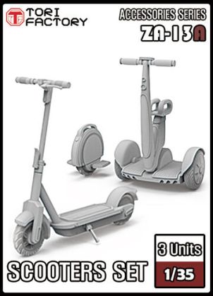 1:35 Scooters Set (3 Units)