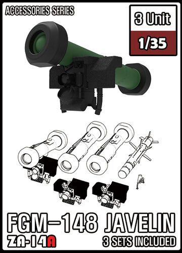 1:35 FGM-148 Javelin (3 Units)