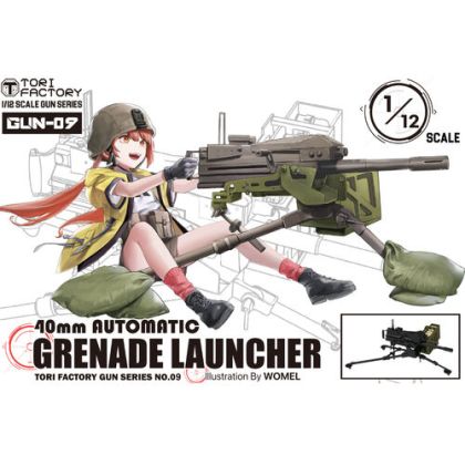 1:12 Mk.19 40 mm Automatic Grenade Launcher