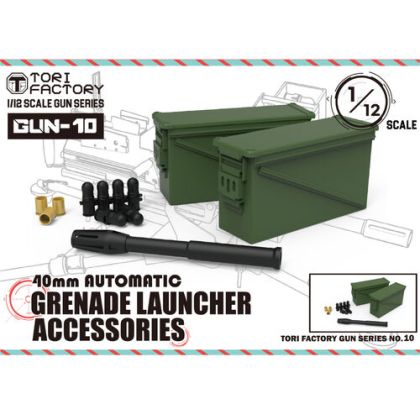1:12 Mk.19 40 mm Automatic Grenade Launcher Accessories