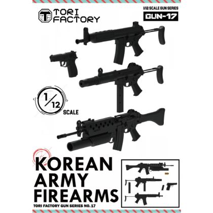 1:12 Korean Army Firearms