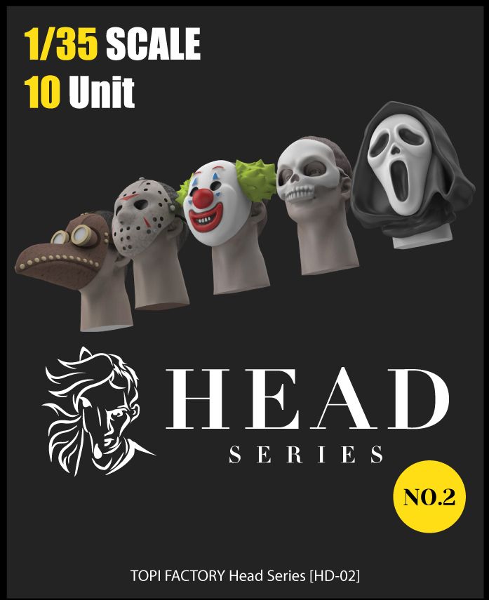 1:35 Head Series 2 
