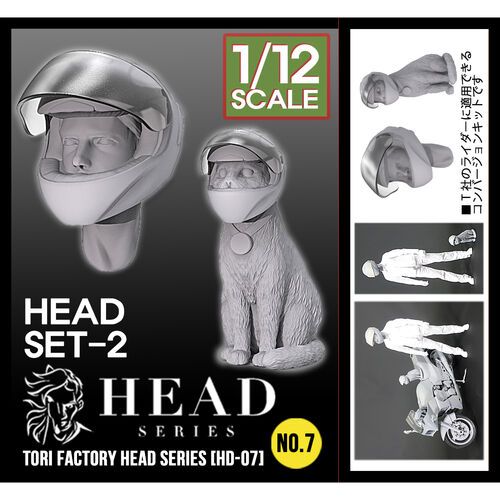 1:12 Head Series Set 2