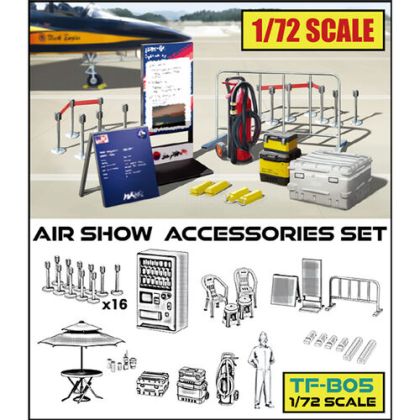 1:72 Air Show Accessories Set