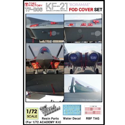 1:72 KAI KF-21 Boramae - FOD Cover and RBF Set