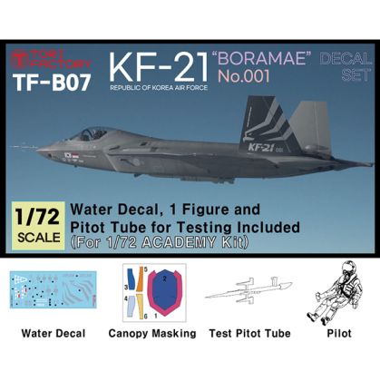 1:72 KF-21 Decal Set 'No.001' With Pitot Tube