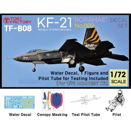 1:72 KF-21 Decal Set 'No.002' With Pitot Tube