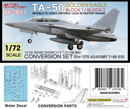 1:72 TA-50 Block 1 / 2 - LIFT Conversion Kit (for Academy Kits)